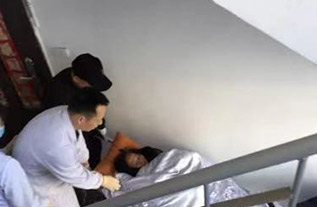 贡嘎县病人院后返乡